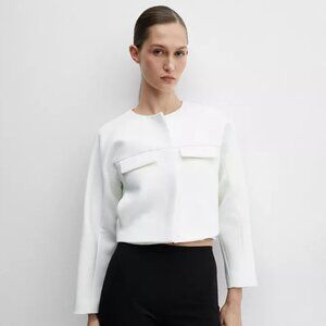 Mango Lapel Detail Jacket